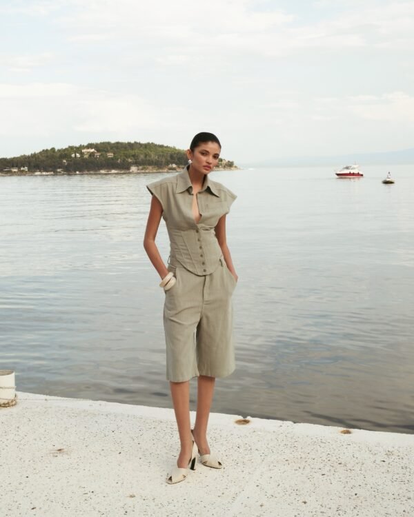 PROCIDA - C CORSET SHIRT - Görsel 2